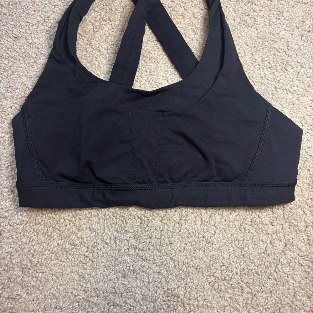 Lululemon Black Sports Bra size 8